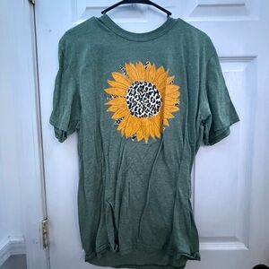 Gildan Softstyle Green T-Shirt